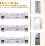 GERUSEA 12 Pack Fridge and Freezer Thermometers