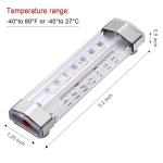 GERUSEA 12 Pack Fridge and Freezer Thermometers