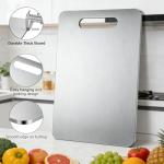 Stainless Steel Cutting Boards Set - 3 Sizes
