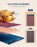 Silicone Food Warming Mat with 7 Heat Settings
