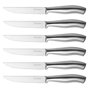 6-Piece High Carbon Stainless Steel Steak Knife Set