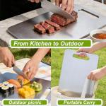 Stainless Steel Cutting Boards Set - 3 Sizes