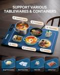 Silicone Food Warming Mat with 7 Heat Settings