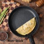 Black Nonstick Pots and Pans Set - 9 Pieces