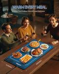 Silicone Food Warming Mat with 7 Heat Settings