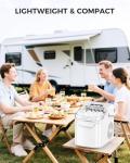 COWSAR Portable Ice Maker with Self-Cleaning Feature