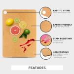 Freshware Dishwasher Safe Wood Cutting Boards Set