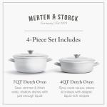 Merten & Storck 4-Piece Enameled Dutch Oven Set