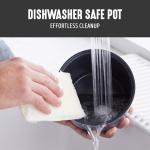 GreenLife 2-Cup Digital Rice Cooker, Nonstick Pot