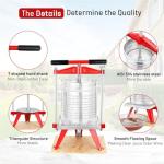 15L Stainless Steel Fruit and Apple Press