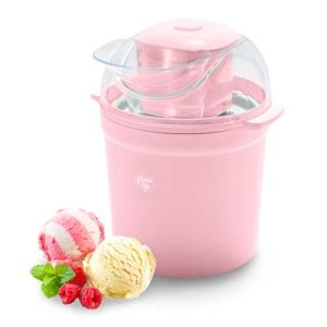 GreenLife 1.5QT Electric Ice Cream Maker, Pink