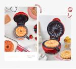 Mini Cake and Donut Maker Machine - Pink