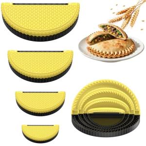 Tortilla Sealer Press - 4-Piece Quesadilla Maker