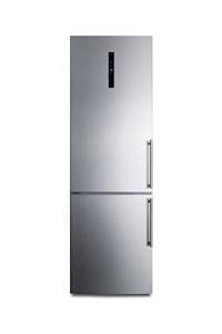 24" Stainless Steel Bottom Freezer Refrigerator