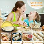 Tortilla Sealer Press - 4-Piece Quesadilla Maker