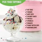 GreenLife 1.5QT Electric Ice Cream Maker, Pink