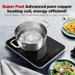 Ultra-thin Portable Induction Cooktop with Timer