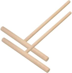Wooden Crepe Maker Pancake Batter Spreader Sticks