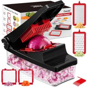 Geedel 4-in-1 Vegetable Chopper and Slicer