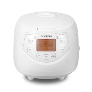 CUCKOO 6-Cup Micom Rice Cooker with Steamer