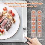 Countertop Food Warming Mat with Adjustable Temperature