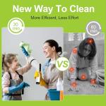 Electric Spin Scrubber with Adjustable Handle & 2 Speeds