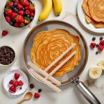 Wooden Crepe Maker Pancake Batter Spreader Sticks