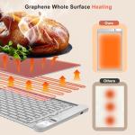 Countertop Food Warming Mat with Adjustable Temperature