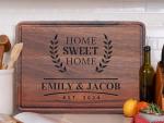 Custom Bamboo Cutting Board for New Homeowners