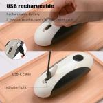 ZEUSORA Rechargeable Electric Can Opener, One-Touch