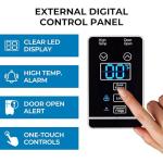 Kenmore 14 Cu Ft Convertible Freezer and Fridge