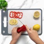Double-Sided Stainless Steel Cutting Board, Large