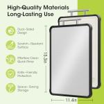 Double-Sided Stainless Steel Cutting Board, 16"x11