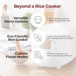 CUCKOO 6-Cup Micom Rice Cooker with Steamer