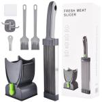 Adjustable Thickness Meat Slicer Knife Set