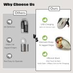 ZEUSORA Rechargeable Electric Can Opener, One-Touch