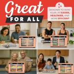 Gourmia Digital Air Fryer Oven with French Door