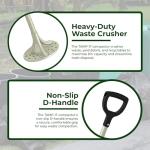 TAMP-IT Manual Trash Compactor Tool for Kitchen