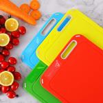 Set of 4 BPA-Free Plastic Cutting Boards