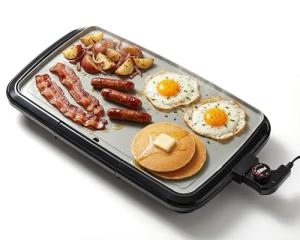Elite Gourmet 10" Electric Griddle with Non-Stick Surface