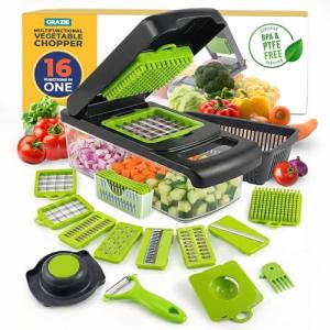 16-in-1 Vegetable Chopper - All-in-One Food Cutter