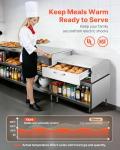 VEVOR Single-Drawer Electric Food Warmer Cabinet
