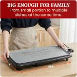 Elite Gourmet 10" Electric Griddle with Non-Stick Surface