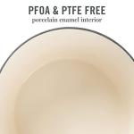 Martha Stewart 7-Quart Enamel Cast Iron Dutch Oven