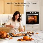 VIKIO HOME 24" Built-in Electric Wall Oven