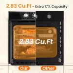 VIKIO HOME 24" Built-in Electric Wall Oven