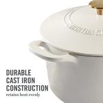 Martha Stewart 7-Quart Enamel Cast Iron Dutch Oven