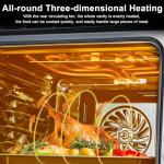 24 Inch Electric Wall Oven with Convection and Touch Control