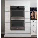 GE 30 Inch Slate Electric Double Wall Oven