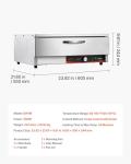 VEVOR Single-Drawer Electric Food Warmer Cabinet